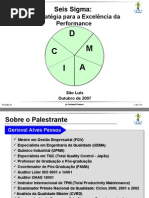 PDCA e Seis Sigma