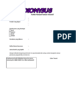 Form Tenant PDF