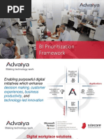 BI Prioritization Framework