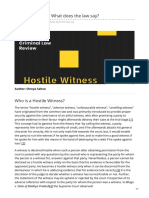 Hostile Witness  What does the law say.pdf