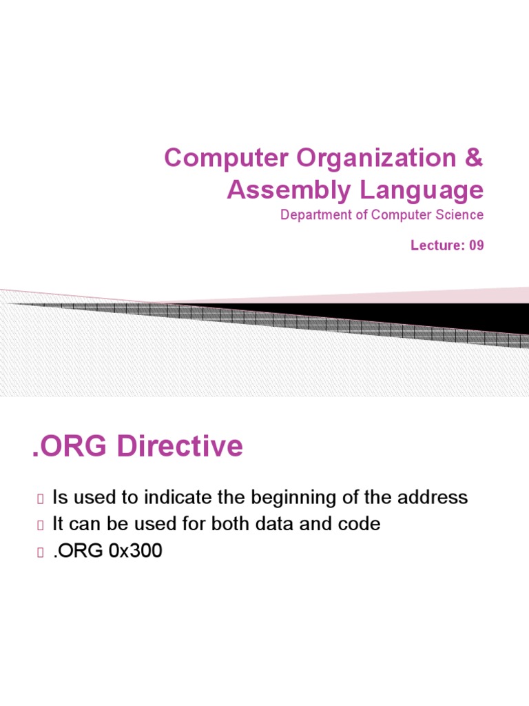Coal 061219 | PDF | Assembly Language | Random Access Memory