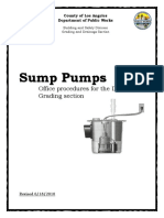 System of Sump Pump