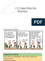 Lesson 5 Code of Ethics
