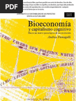 Bioeconomia y Capitalismo Cognitivo Andrea Fumagalli