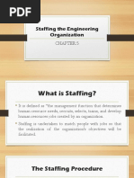 Chapter 5 Staffing The Engineering Organization