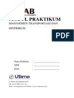 Modul Praktikum Manajemen Transportasi & Distribusi Rev.02