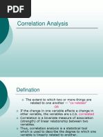 Correlation Analysis