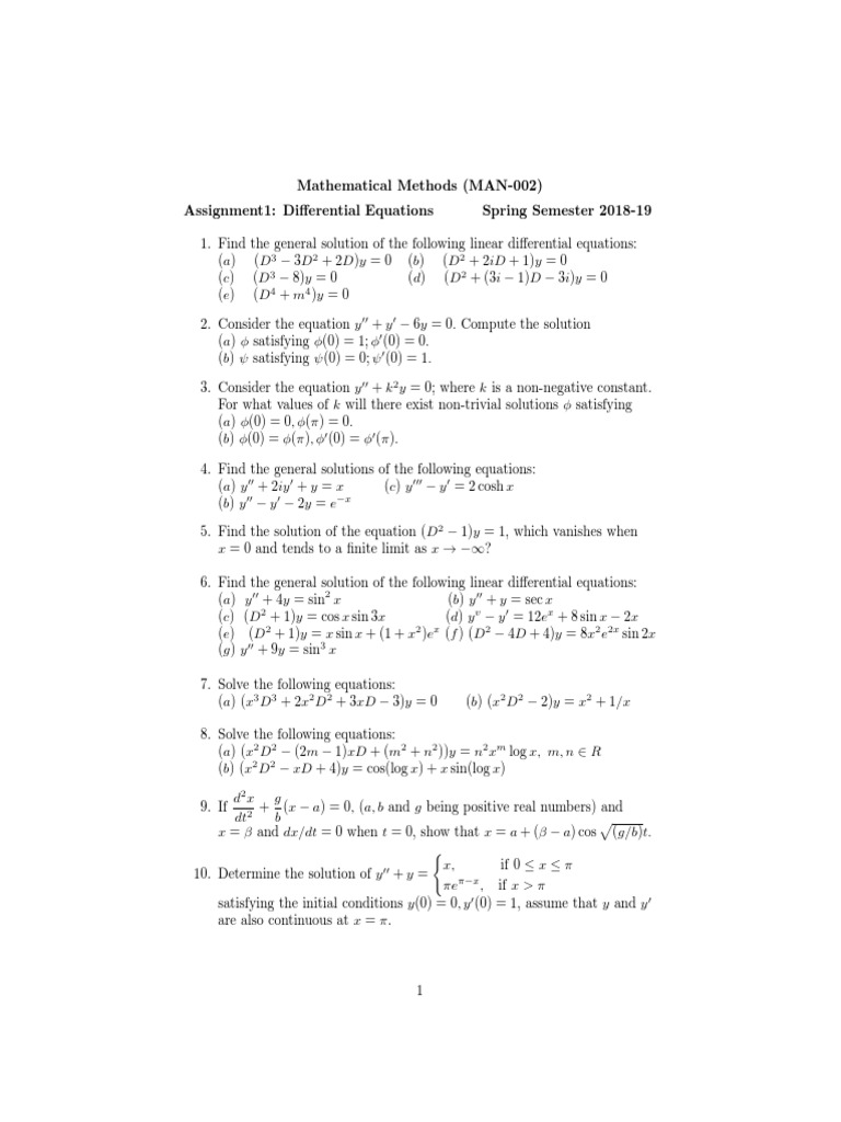Tutorial 1 Man002 Rates Equations
