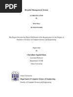 Hospital Management System Project Repor PDF