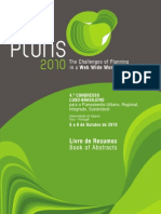 4 Congresso Luso-Brasileiro para Planejamento Urbano, Regional, Integrado, Sustentável