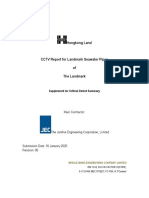CCTV Report For LM Seawater Pipes of Landmark - Summary of Critical Defects PDF