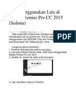 Cara Menggunakan Luts Di Adobe Premier Pro CC 2015
