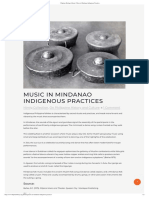 Filipinas Heritage Library - Music in Mindanao Indigenous Practices