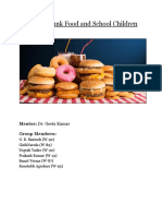 Obesity, Junk Food and School Children Report 19-11-18 PDF