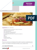 Hamburguesa de Salmon