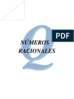 Modulo - NÚMEROS RACIONALES - Ultimo - 2018