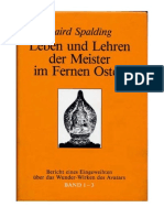 BAIRD SPALDING Leben und Lehren der Meister im Fernen Osten