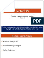 Lecture XV FPM PDF