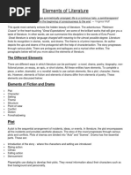 A Play and Its Elements | PDF | Play (Theatre) | Plot (Narrative)