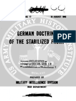 No.17 German Doctrine of The Stabilized Front PDF