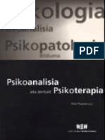 Psikoanalisia Eta Zenbait Psikoterapia PDF