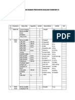 Bon Alat Dan Bahan Pratikum Analisis Terpadu Ii