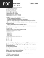 Lista de Óptica - Refração da Luz I