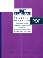 First Certificate 5 Practise Tests PDF