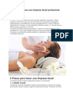 Limpieza Facial