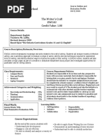 Ewc Student Course Outline