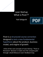 Lean Startup Pivot