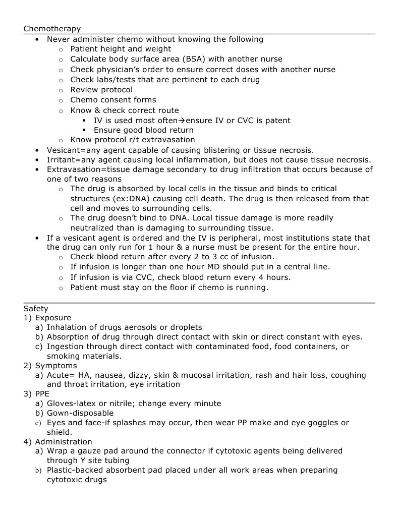 Chemotherapy essay outline 07 picture