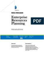 Modul Perkuliahan Enterprise Resource Planning