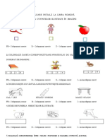 Evaluare Ro Ces Clasa A Iv A