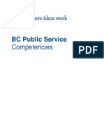 BC Public Services Competencies