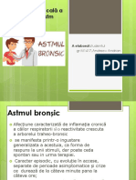 Reabilitare Medicală A Pacienților Cu Astm Bronșic