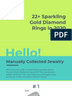 22+ Sparkling Gold Diamond Rings in 2020