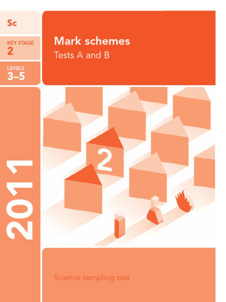 SATS KS2 2011 Science Mark Scheme PDF Question Sound