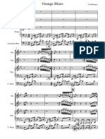 Orange Blues For Piano, Bass and Alphorn - Score and Parts PDF