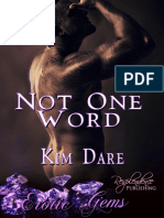 Kim Dare - Serie Kinky Quickies 1 Ni Una Palabra
