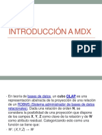 Introducción a MDX