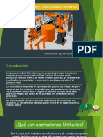 Procesos y Operaciones Unitarias.