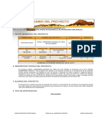 RESUMEN Especiificaciones