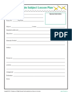 Elementary Daily Single Subject PDF