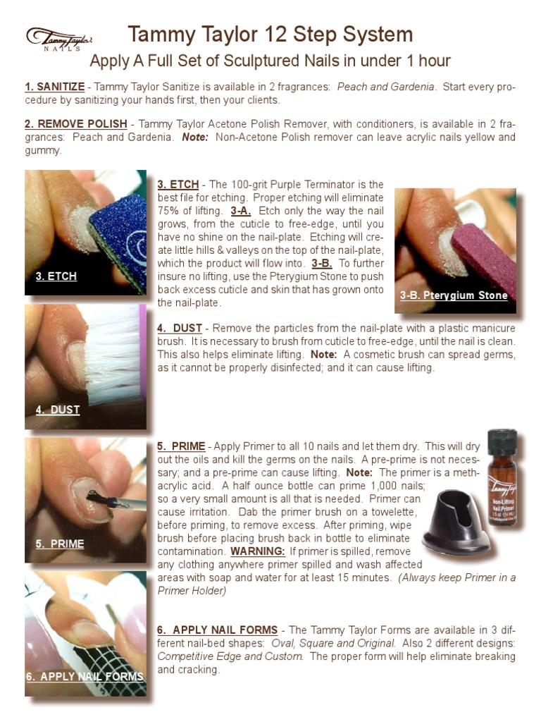 Tammy Taylor 12 step | Nail (Anatomy) | Nature