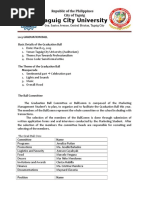 Graduation Ball Program Flow | PDF