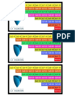 Tablas de Multiplicar