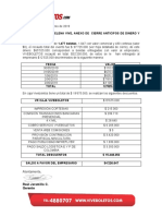 Informe Ventas Santa Elena Vive 2