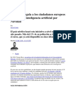 Finlandia regala a los ciudadanos europeos un curso de inteligencia artificial por Navidad