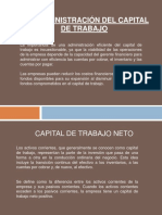 Administración de capital de trabajo